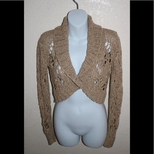 Peppe Peluso Women’s Knit Top Bolero Sweater